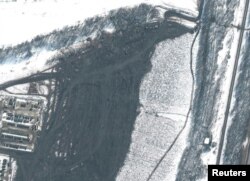 تصویر ماهواره‌ای از استقرار نیروها در سولوتی، روسیه (۱ اسفند ۱۴۰۰)
