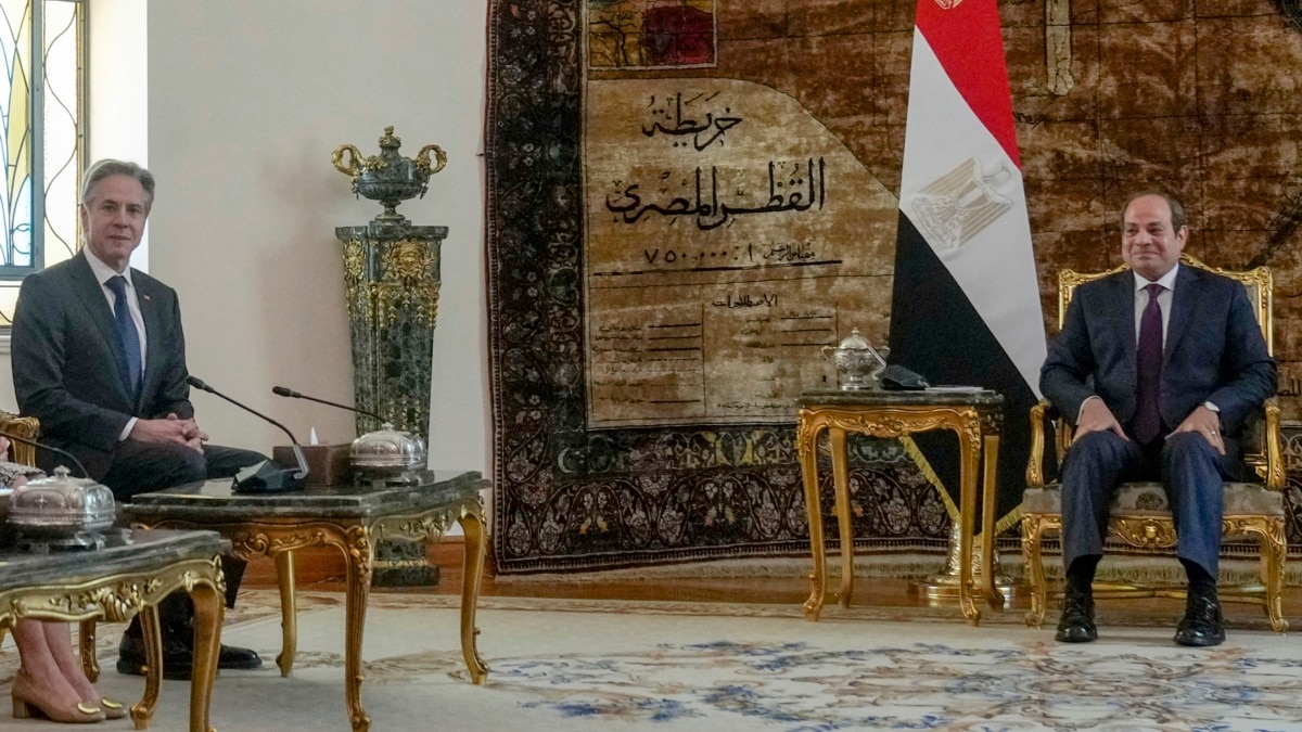 布林肯会晤埃及和卡塔尔领导人，推动以哈新一轮停火谈判进展