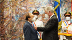 Điểm tin ngày 21/9/2021 - Cuba tặng chủ tịch Việt Nam huân chương cao nhất, thắt chặt mối quan hệ ‘lịch sử’