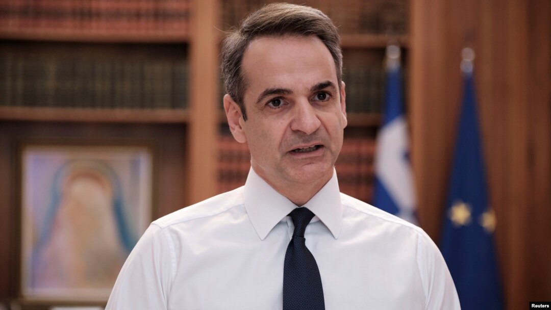 Perdana Menteri Yunani Kyriakos Mitsotakis 