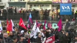 Retraites- début de la manifestation à Paris