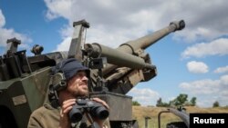 Dîmeneke hêzên Ukraynî yên li herema Donetsk ya wî welatî