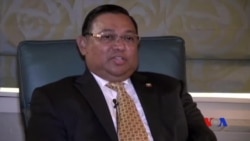 မြန်မာနိုင်ငံခြားရေးဝန်ကြီးနဲ့ VOA သီးသန့် မေးမြန်းခန်း