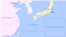 The East China Sea, including the Senkaku/Diaoyu Islands.