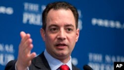 Ketua partai Reince Priebus hari Senin (18/3) mengakui Partai Republik memiliki 'pesan yang lemah' dan operasi politik yang payah (foto: dok).