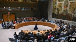 نشست شورای امنیت سازمان ملل متحد درباره وضعیت در خاورمیانه. دوشنبه ۶ فروردین ۱۴۰۳
