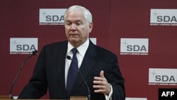 Američki sekretar za odbranu Robert Gejts prilikom današnjeg govora u Briselu