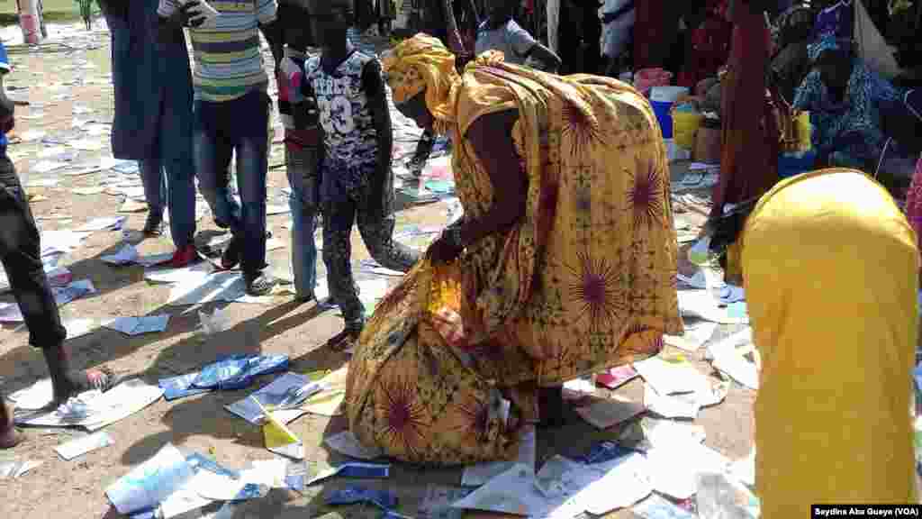 Au centre de Darou khoudoss, saccagé à Touba, au Sénégal, le 30 juillet 2017. (VOA/Seydina Aba Gueye)