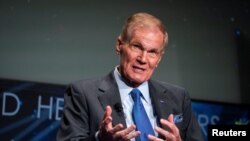 FILE - NASA Administrator Bill Nelson speaks during a news conference at NASA headquarters in Washington, June 2, 2021. 