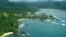 FILE - Top view of south part of São Tome and Principe.