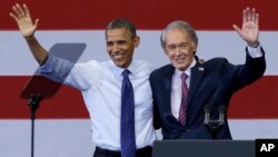 El presidente Obama ofreció todo su apoyo al candidato Ed Markey, para ganar la representación de Massachusetts en el Senado.