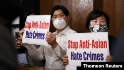 Members of the Atlanta Korean American Committee against Asian Hate Crime meet