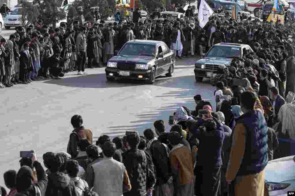 مسابقه موتررانی در شهر کابل