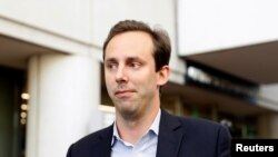 Former Google and Uber engineer Anthony Levandowski leaves the federal court after his arraignment hearing in San Jose, California, U.S. August 27, 2019.