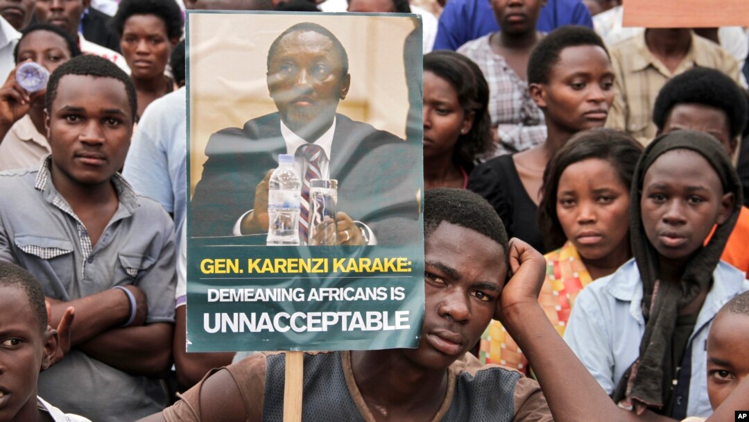 Bamwe mu Banyarwanda bamagana ifatwa rya Jenerali Karake
