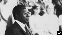 VaRobert Mugabe muna 1980