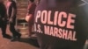 Police investigate crime scene in Los Angeles
