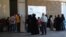 Syrian refugees wait to be registered by UNHCR staff in Lebanon. (© UNHCR/M.Abu Asaker)