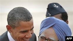 Başkan Obama Hindistan Başbakanı Manmohan Singh'le