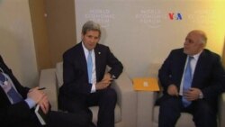 John Kerry en el Foro de Davos