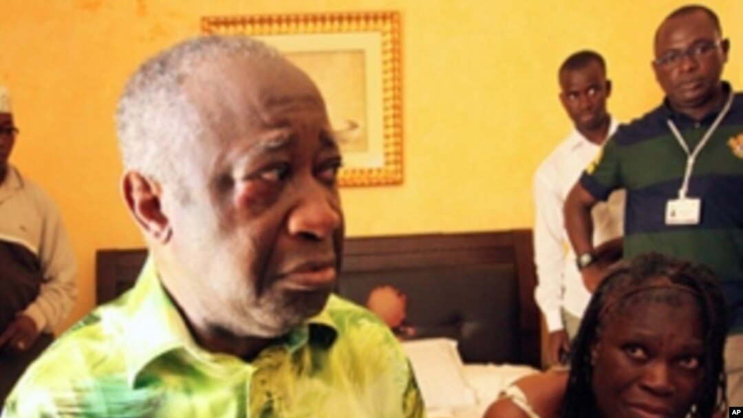 Uwahoze ari perezida wa Cote d'Ivoire n'Umugore we Bafunzwe n'Ingabo Nshya z'igihugu