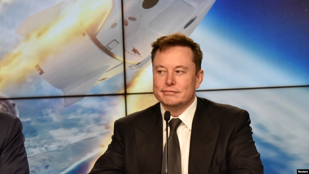 FILE - SpaceX and Tesla chief Elon Musk attends a news conference at the Kennedy Space Center in Cape Canaveral, Florida, Jan. 19, 2020. Musk and nine other billionaires are said to have immensely grown their wealth during the COVID-19 pandemic.