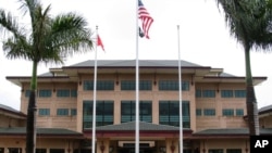 미국 하와이의 인도태평양사령부 건물.