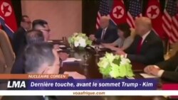 Représentants américains et nord-coréens finalisent le tête-à-tête Trump - Kim