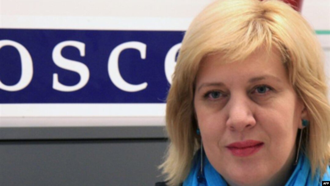 Utusan OSCE untuk Kebebasan Media Dunja Mijatović (foto: dok). Ia mendesak dilakukan tindakan cepat melawan intimidasi secara online terhadap wartawan perempuan.