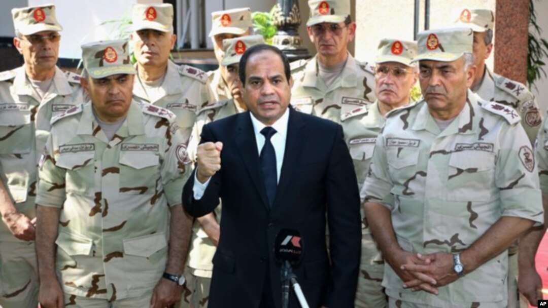 HRW menilai UU anti-teror Mesir memberi otoritas pemerintahan Presiden Abdel Fattah el-Sissi untuk menindas pembangkangan dan lawan politiknya (foto: dok).
