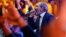 Armenian opposition leader Nikol Pashinyan addresses supporters during a rally after his bid to be interim prime minister was blocked by the parliament in Yerevan, Armenia, May 1, 2018. 