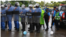 La policía de Nicaragua ha sido la institución encargada de tomar el control de las oenegés a las cuales les fue canceladas la personalidad jurídica en 2018. [Foto Houston Castillo, VOA].