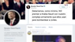 Republicanos critican a Trump por el caso Khashoggi