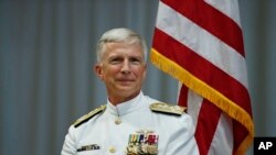 El jefe del Comando Sur de EE.UU., el almirante Craig S. Faller, participó el jueves 13 de agosto de 2020 en en evento del Atlantic Council [Foto de Archivo]