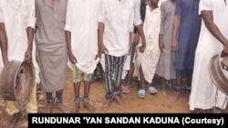 Wadanda 'yan sanda suka ceto a wata makarantar Islamiya a Kaduna