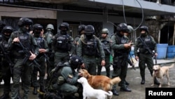 Miembro de la policía de Operaciones Especiales (GOES) en Tumaco, Colombia, el 8 de septiembre de 2022. REUTERS/Luisa González