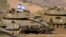 รถถังอิสราเอลใกล้เลบานอน วันที่ 11 ต.ค. 2566