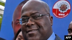 Félix Tshisekedi mokolo ya boyokani na Vital Kamerhe mpo kosala lingomba ya maponami CASH (Cap pour le changement, na Nairobi, Kenya, 10 janvier 2019.