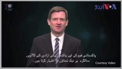 پاکستان کے یومِ آزادی پر امریکی سفارت کاروں کا جشن