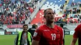 Soccer WCup 2018 Albania Macedonia