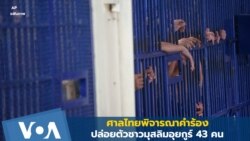 ศาลไทยพิจารณาคำร้องปล่อยตัวชาวมุสลิมอุยกูร์ 43 คน