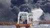 Сгоревший иранский танкер затонул у берегов Китая