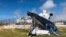 A damaged plane sits at the airport after Super Typhoon Yutu hit the U.S. Commonwealth of the Northern Mariana Islands, Oct. 26, 2018, in Garapan, Saipan.