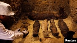 Egypt Unveils Ancient Tomb, 50 Mummies