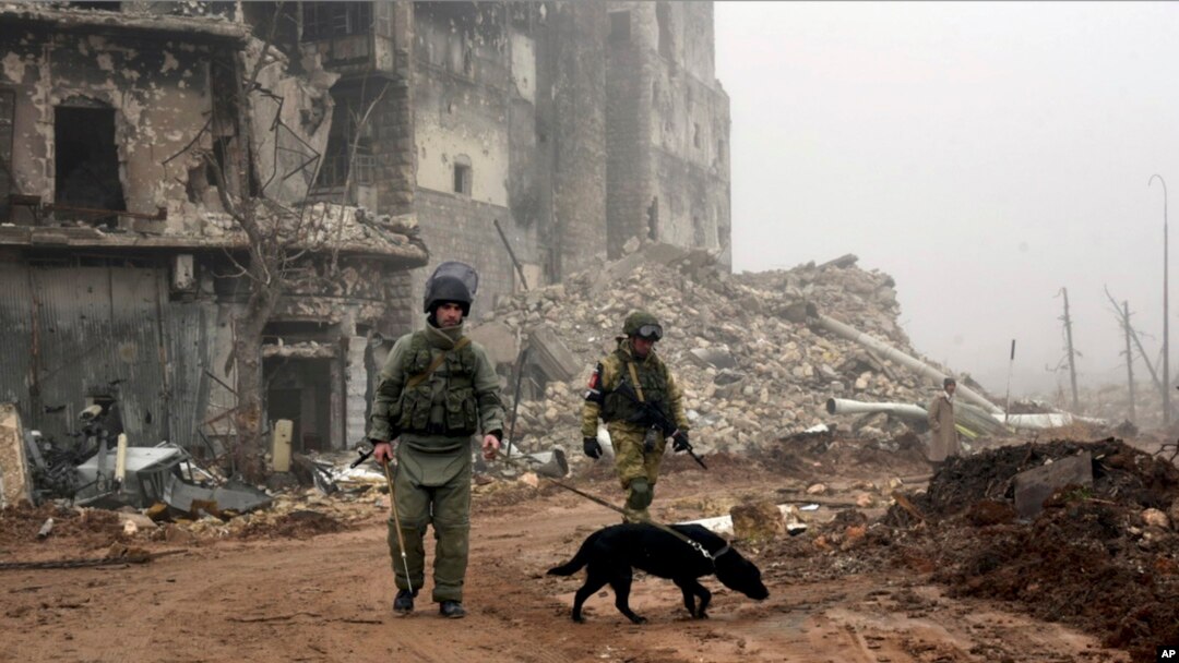 Thành phố Aleppo ở Syria