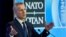 FILE - NATO Secretary-General Jens Stoltenberg speaks to reporters during the NATO foreign ministers meeting at the State Department in Washington, April 4, 2019.