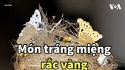 Món tráng miệng rắc vàng giá ngàn đô 