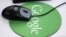 Google mouse pad and computer mouse (file photo)