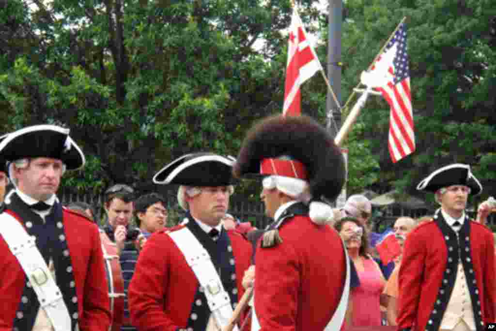 独立战争时期的军乐队