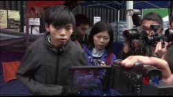 香港绝食学生领袖：甘以青春赌民主